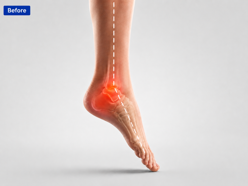 Before foot drop support